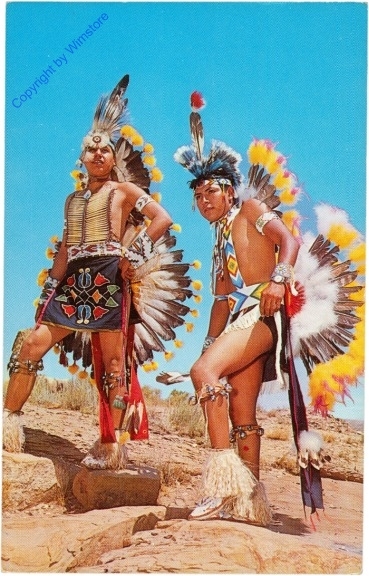 Indian in full dress