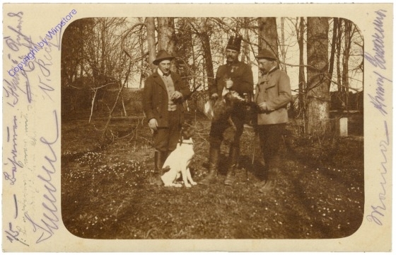 Männer auf der Jagd