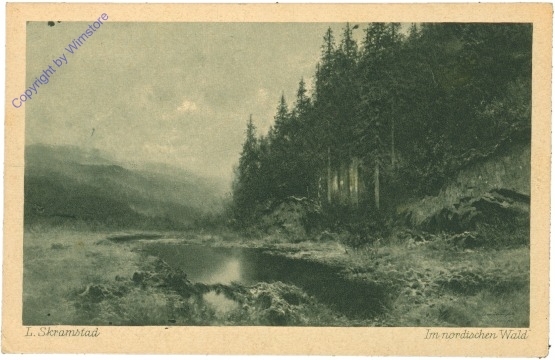 ak209191 Skramstad, L.: Im nordischen Wald