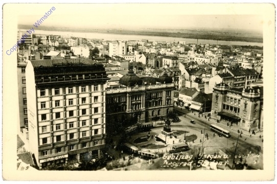 ak209430 Belgrad, Ortsansicht