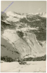 Gebirgslandschaft im Winter