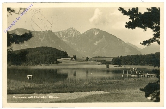 ak209505 St. Kanzian, Turnersee mit Hochobir