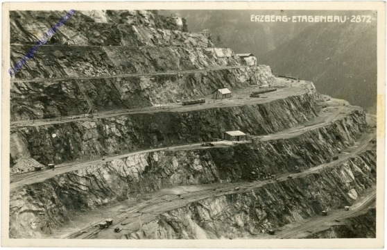 Eisenerz, Erzberg, Etagenbau