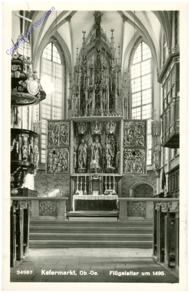 Kefermarkt, Flügelaltar um 1495