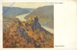 ak209541 Aggsbach, Ruine Aggstein