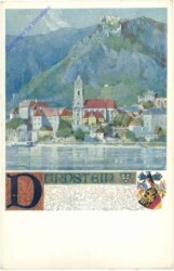 ak209549 Dürnstein, Ortsansicht