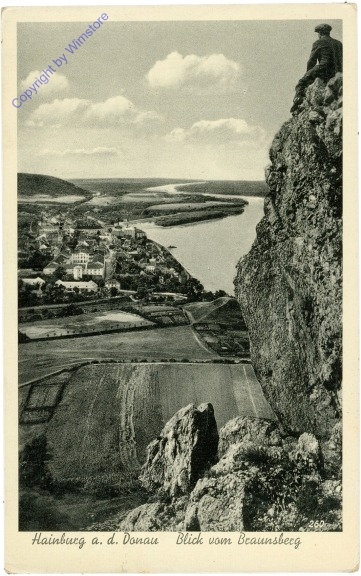 Hainburg, Blick vom Braunsberg