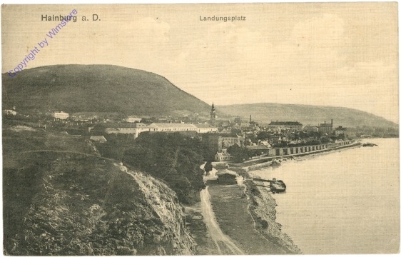 Hainburg, Landungsplatz