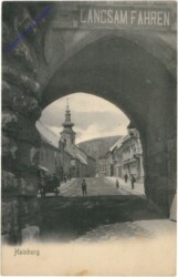 ak209638 Hainburg, Ortsansicht