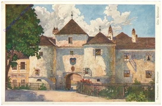 Traismauer, Römertor