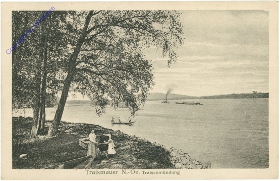 Traismauer, Traisenmündung