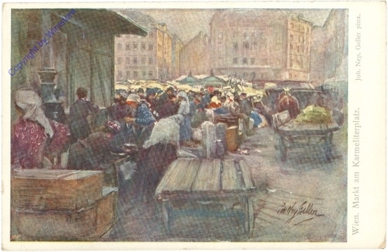 Wien 2, Markt am Karmeliterplatz