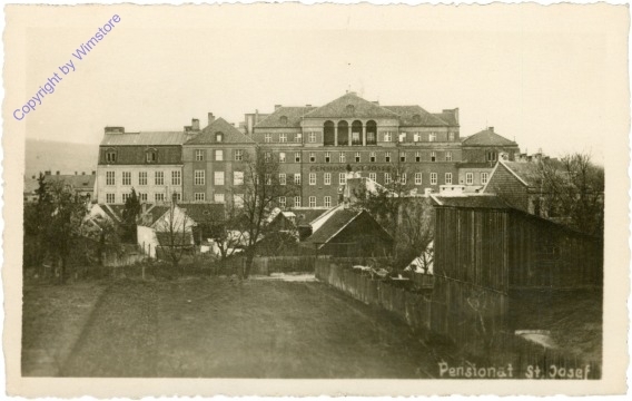 Wien 21, Strebersdorf: Pensionat "St. Josef"