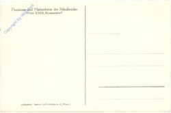 Wien 21, Strebersdorf: Pensionat und Marienheim der Schulbrüder