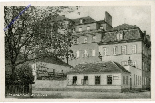 Wien 21, Strebersdorf: Polizeikaserne