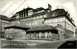 Wien 21, Strebersdorf: Pensionat "St. Josef"