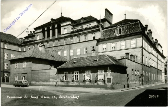 Wien 21, Strebersdorf: Pensionat "St. Josef"