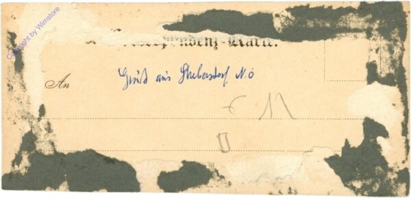 Wien 21, Strebersdorf: Pensionat "St. Josef"