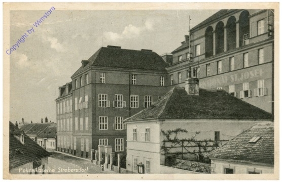 Wien 21, Strebersdorf: Polizeikaserne