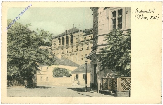 Wien 21, Strebersdorf: Pensionat "St. Josef"