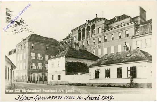 Wien 21, Strebersdorf: Pensionat "St. Josef"