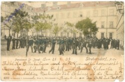 Wien 21, Strebersdorf: Pensionat "St. Josef"