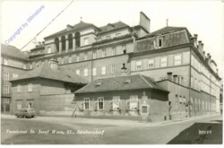 Wien 21, Strebersdorf: Pensionat "St. Josef"