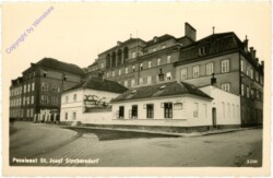 Wien 21, Strebersdorf: Pensionat "St. Josef"