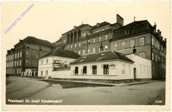 Wien 21, Strebersdorf: Pensionat "St. Josef"