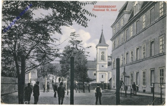 Wien 21, Strebersdorf: Pensionat "St. Josef"