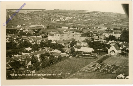 Wien 21, Strebersdorf: Fliegeraufnahme