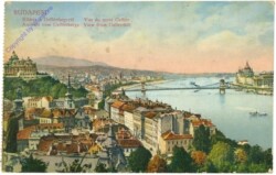 Budapest, Aussicht vom Gellertberge