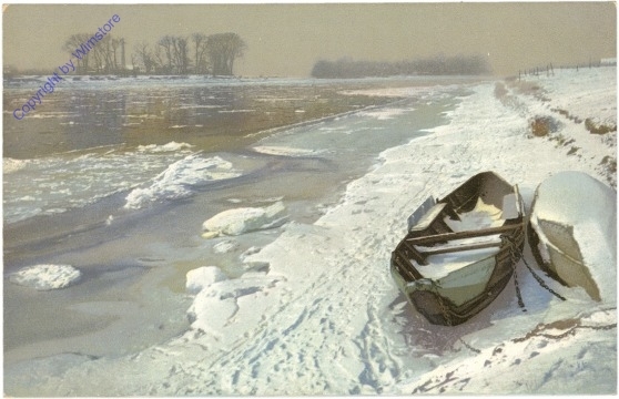 Boote im Winter
