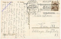 ak209934a Merker, W.: Unter der Linde