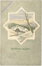 Verschneite Landschaft
