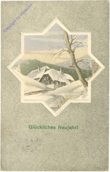 Verschneite Landschaft
