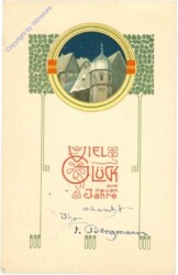 Blick auf eine Ortschaft