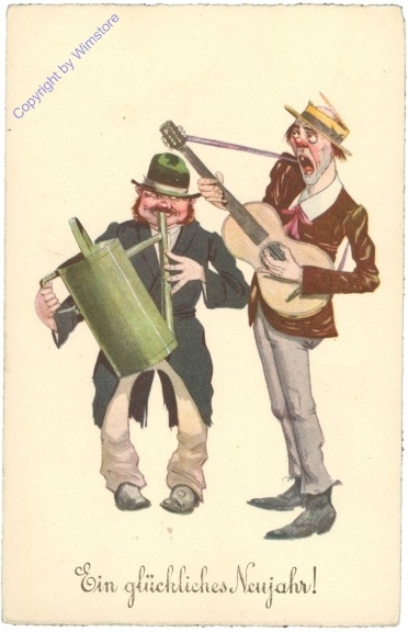 Zwei Musikanten