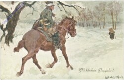 ak210006 Soldat kehrt heim