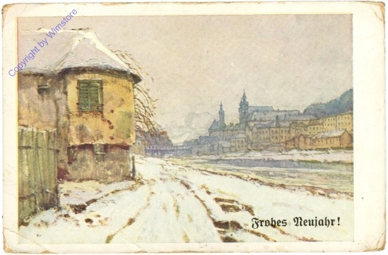 Verschneite Landschaft