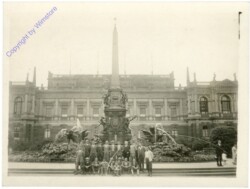 Leipzig, Augustusplatz, Mendebrunnen