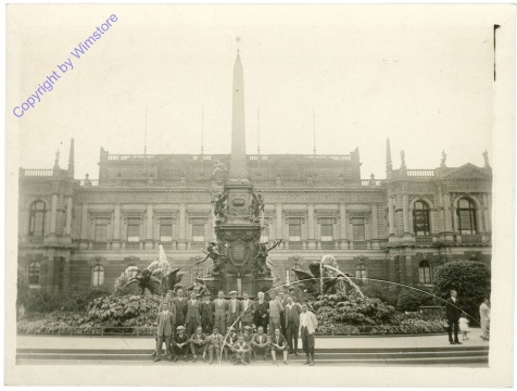 Leipzig, Augustusplatz, Mendebrunnen