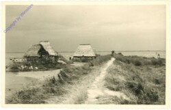 Häuser in den Dünen