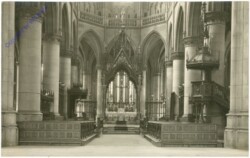 ak210392 Linz, Mariendom, Kircheninneres