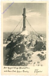 Hinterstoder, Gipfelkreuz am Großen Priel