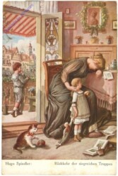 Spindler, Hugo: Rückkehr der siegreichen Truppen
