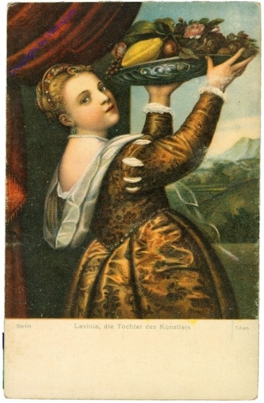 Titian: Lavinia die Tochter des Künstlers