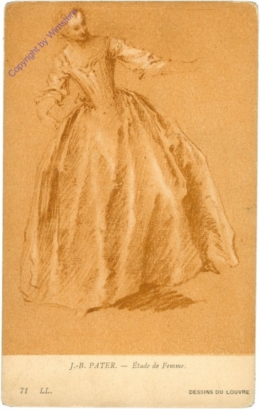 ak210780 Pater, J.-B.: Etude de Femme