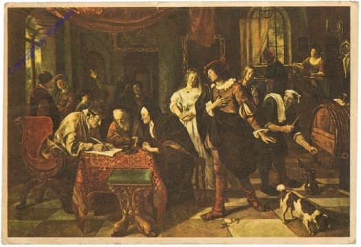 ak210821 Steen, Jan: Le Contrat de Mariage