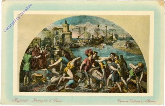ak210835 Raffaello: Battaglia d'Ostia
